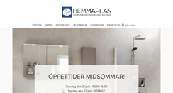 Desktop Screenshot of hemmaplan-badrum.se